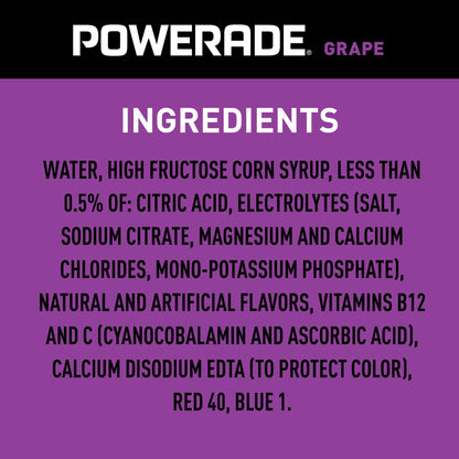 POWERADE Grape, 28 Fl oz