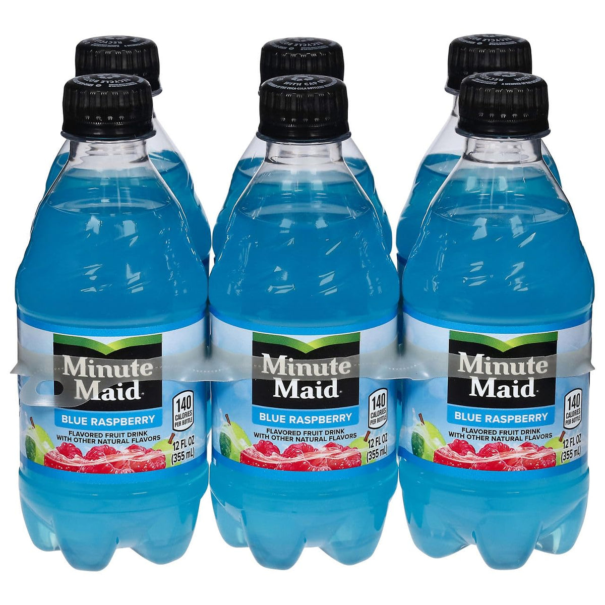 Minute Maid, Blue Raspberry Drink, 12 Fl Oz, 6 Count