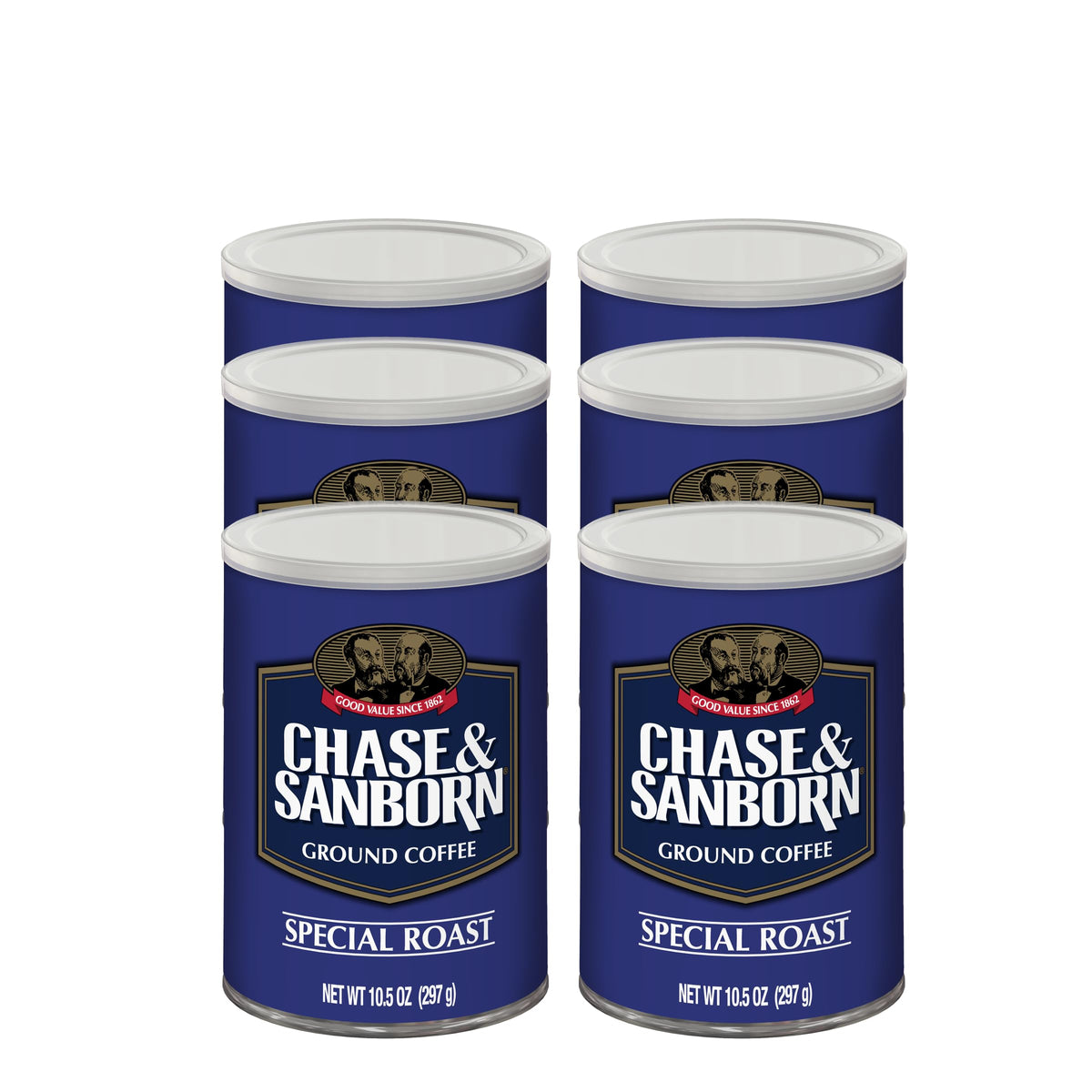 Chase & Sanborn Coffee, Special Roast Decaf Ground Coffee, Medium Roast, 23 Ounce