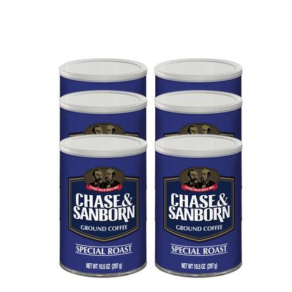 Chase & Sanborn Coffee, Special Roast Decaf Ground Coffee, Medium Roast, 23 Ounce