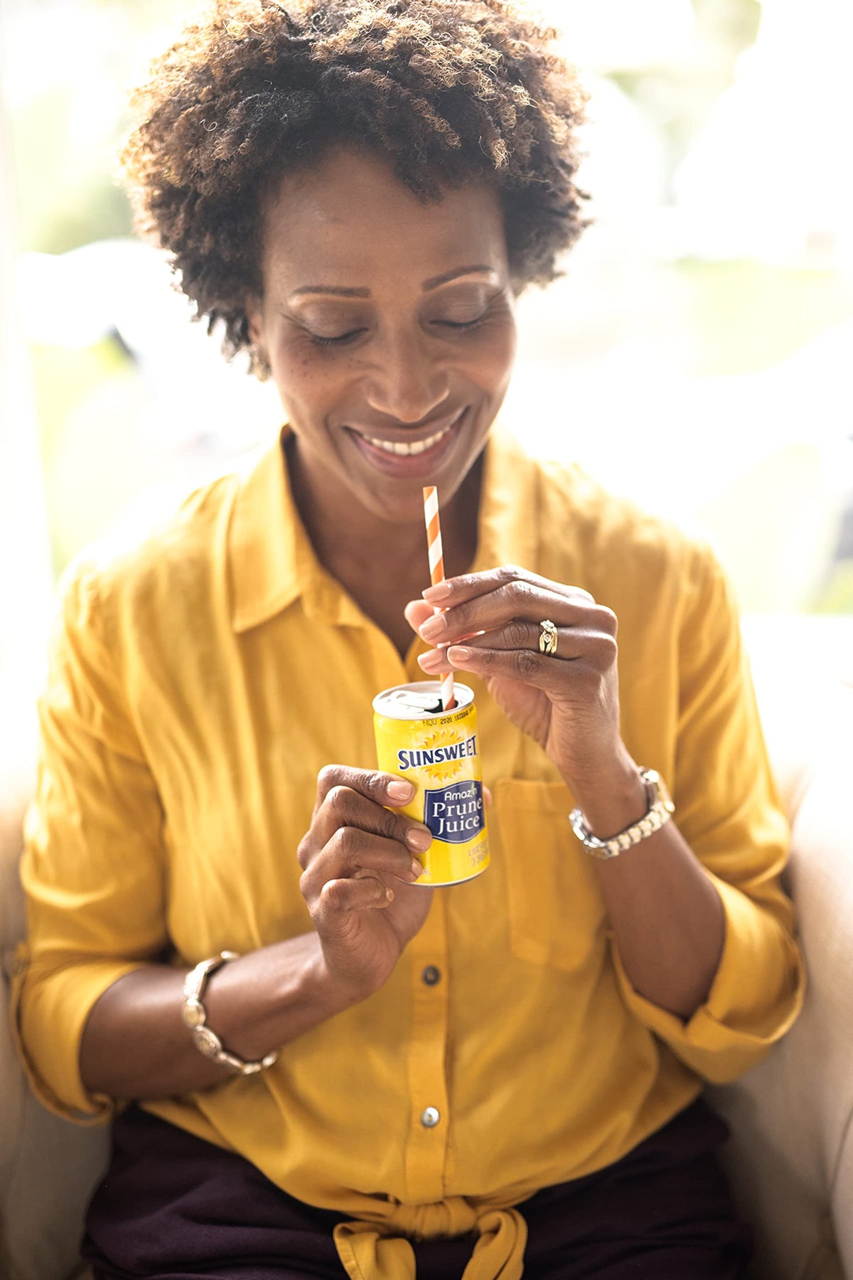 Sunsweet Amazin Prune Juice, 6 Cans of 5.5 Fl Ounce (Pack of 4)