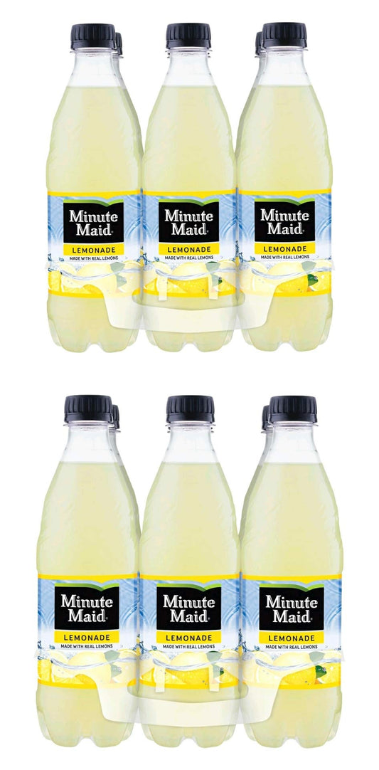 minute maid lemonade 16.9 fl oz pack of 2 total 12 bottles 202.8 fl oz