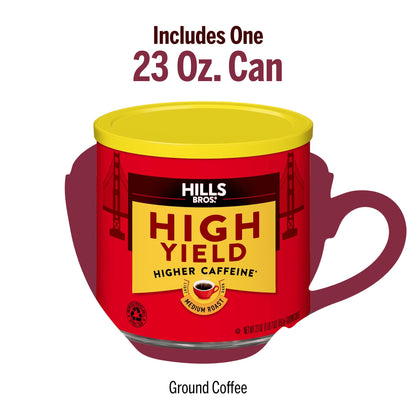 Hills Bros. Ground Coffee - High Yield, 30.5 oz Can
