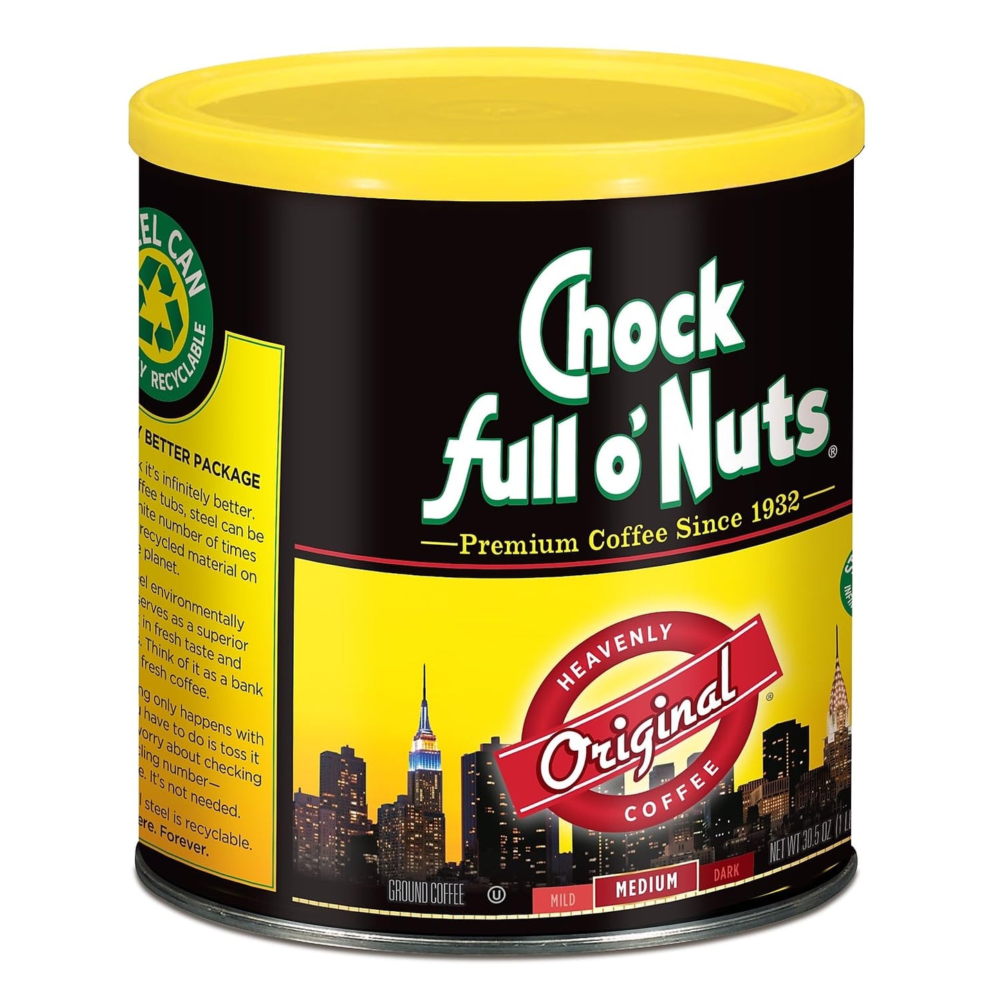 Chock full o'Nuts 1852817 Chock full o'Nuts Original Blend Ground Coffee