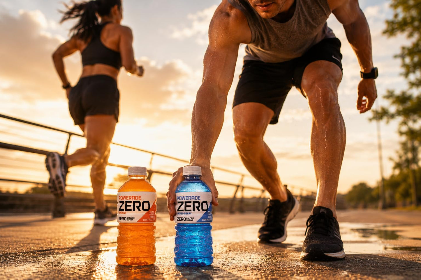 Powerade Zero Variety Pack (9 Bottles, 28 oz Each) – Zero Sugar Electrolyte Sports Drink Bundle with Grape, Fruit Punch, Mixed Berry, Strawberry Smash & Orange