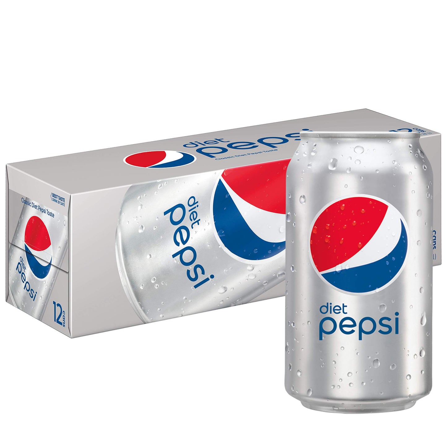 Diet Pepsi Cans, 12 FlOz, 12 Count