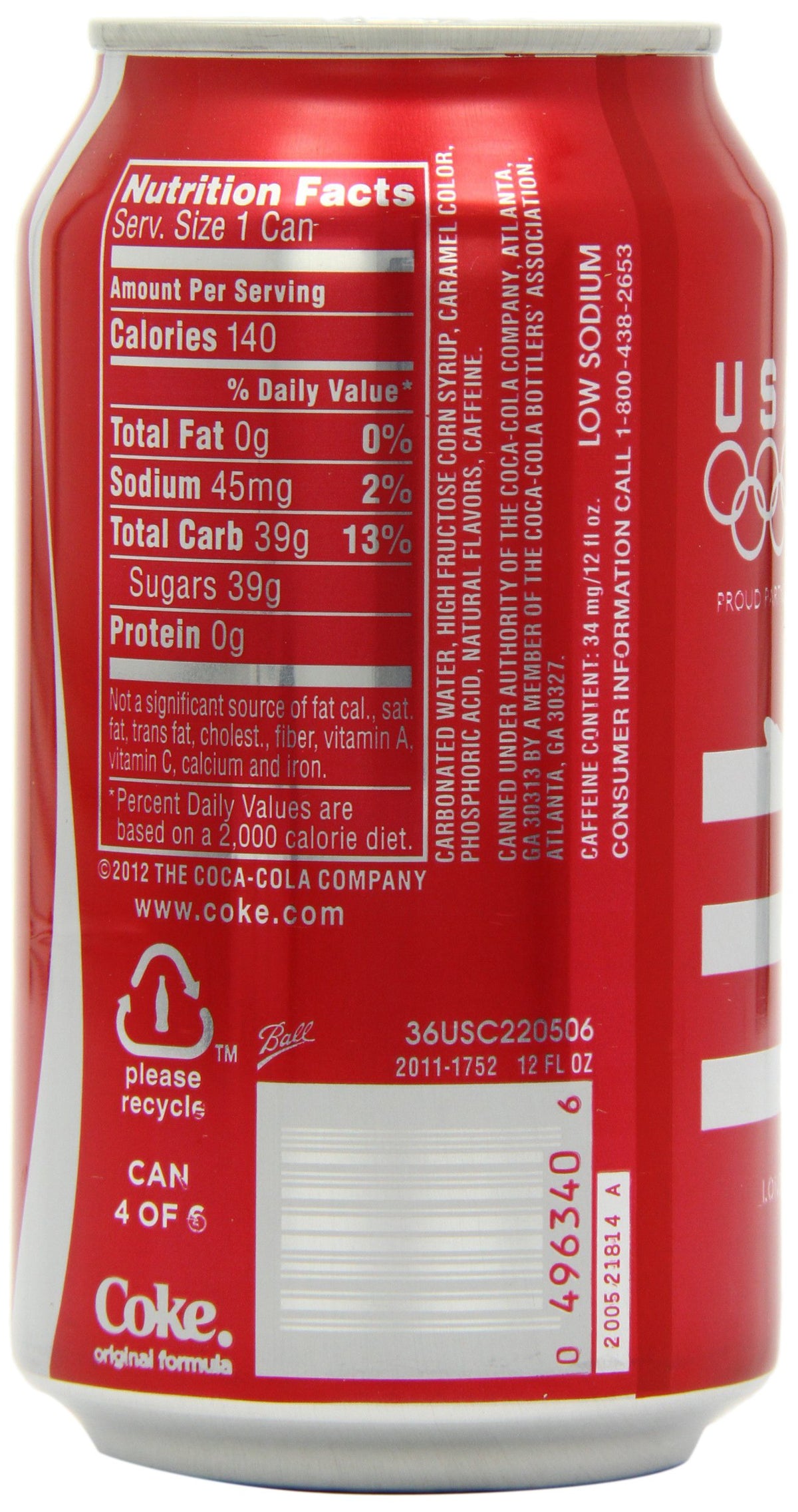 Coca-Cola, Classic Coke, 12-Count Fridge Pack, 12 Fl Oz Each