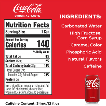 Coca-Cola Soft Drink Variety Pack, 12 fl oz, 36 Pack