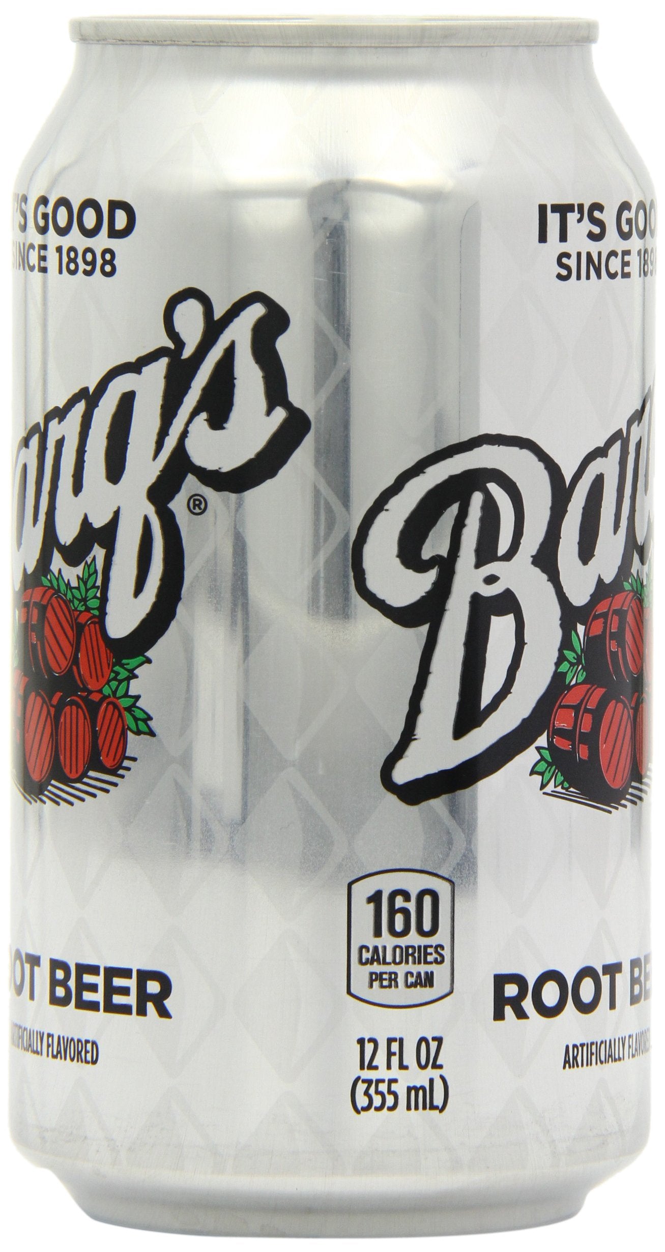Barq's Root Beer, 12 Oz. Cans, Case of 24