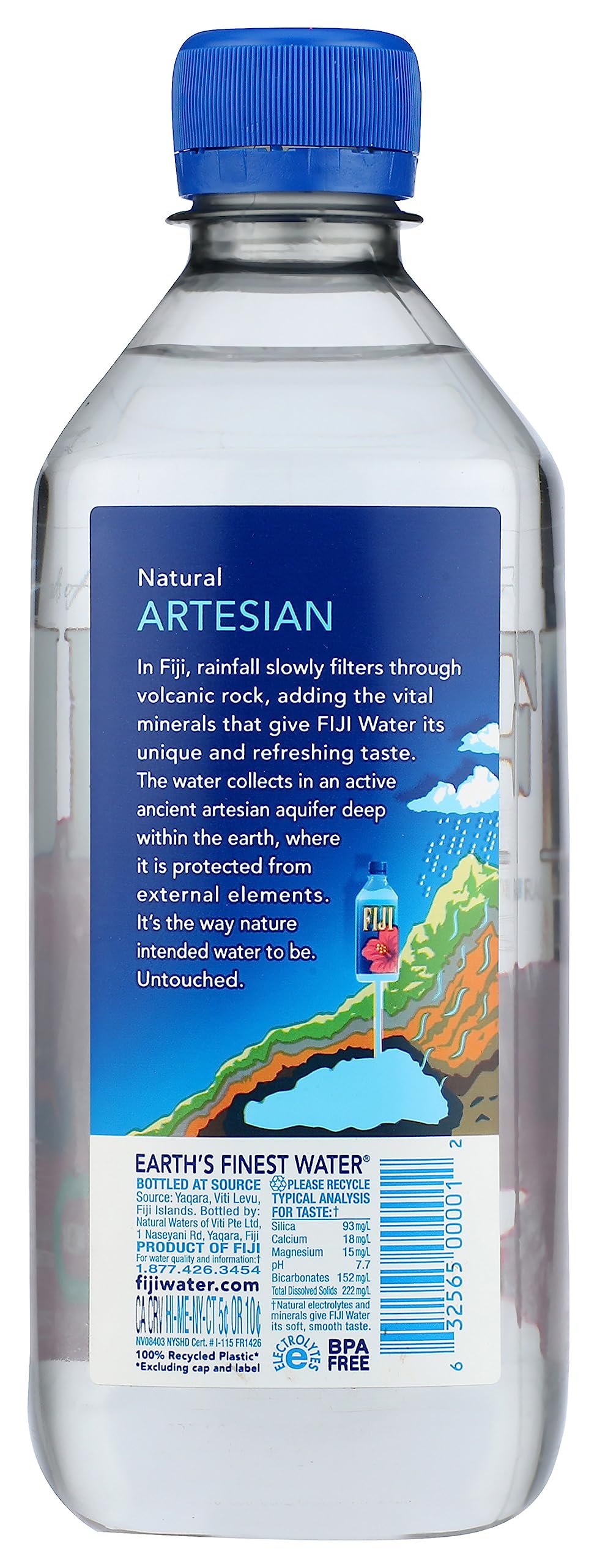 Fiji, Water Artesian, 16.9 Fl Oz, 24 Pack