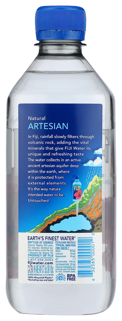 Fiji, Water Artesian, 16.9 Fl Oz, 24 Pack