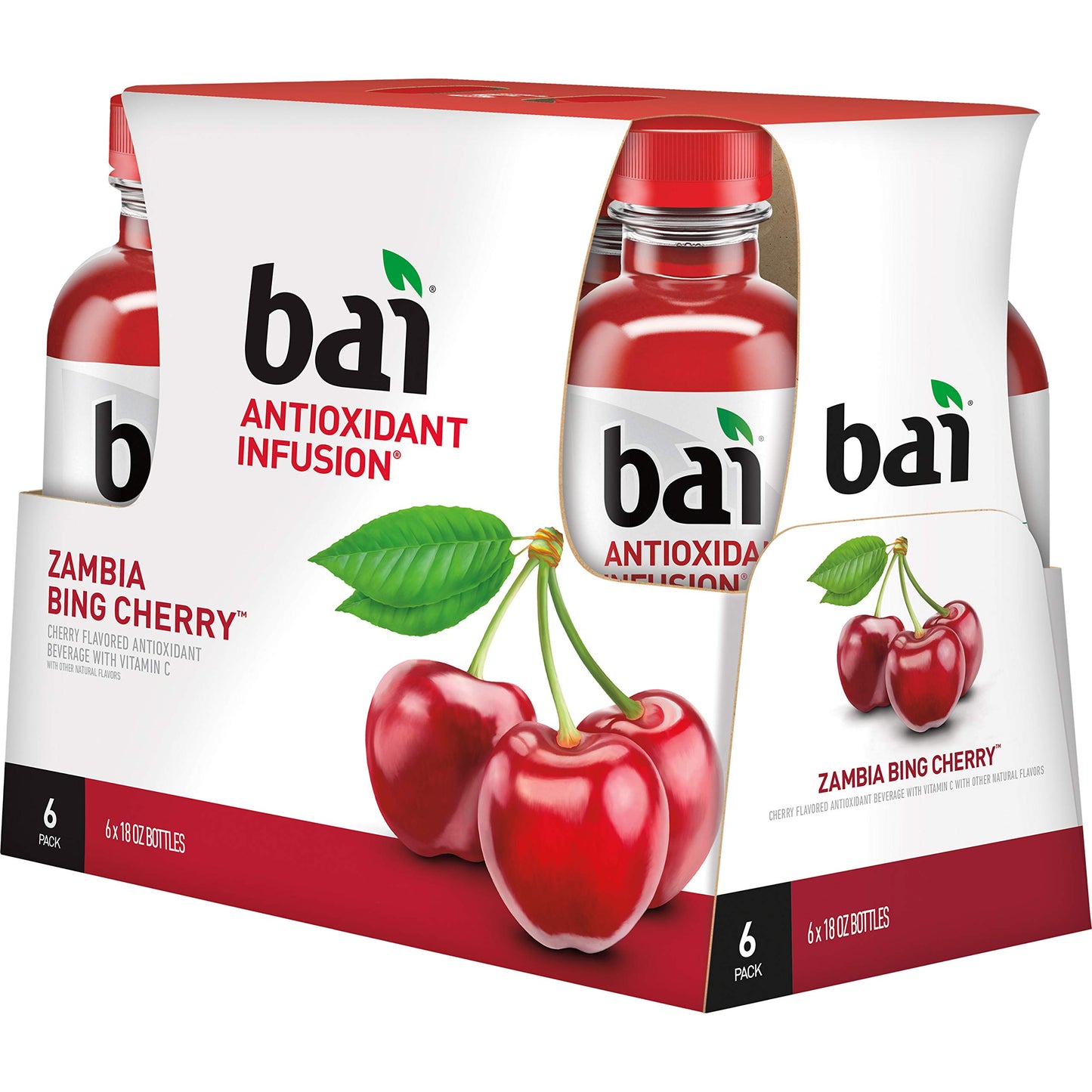 Bai Brasilia Blueberry, Antioxidant Infused Beverage, 18 Fl Oz (Pack of 12)