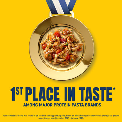 Barilla Protein+ (Plus) Rotini Pasta, Plant Based Protein, 14.5oz (12PK)