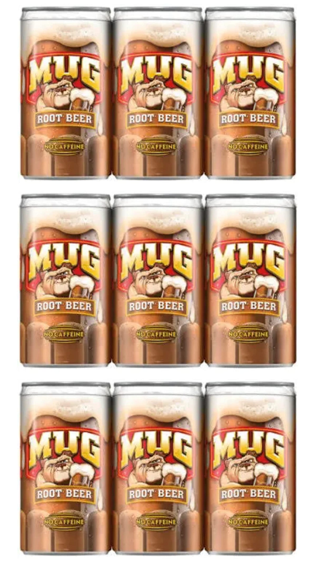 MUG Root Beer - 18 cans/7.5 fl oz Mini Cans