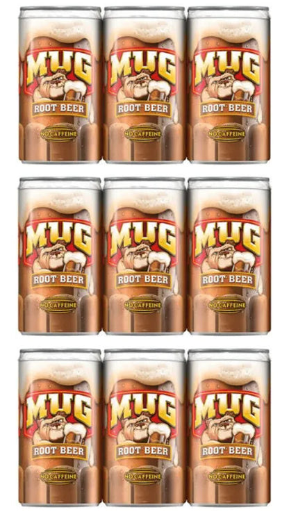 MUG Root Beer - 18 cans/7.5 fl oz Mini Cans