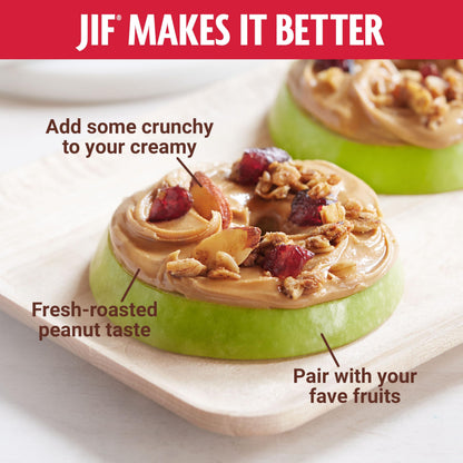 Jif Creamy Peanut Butter, 40 Ounce (Pack of 4)