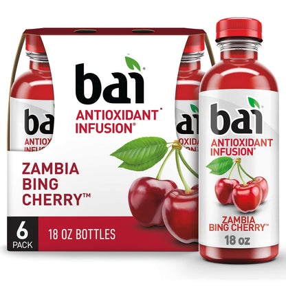 Bai Brasilia Blueberry, Antioxidant Infused Beverage, 18 Fl Oz (Pack of 12)