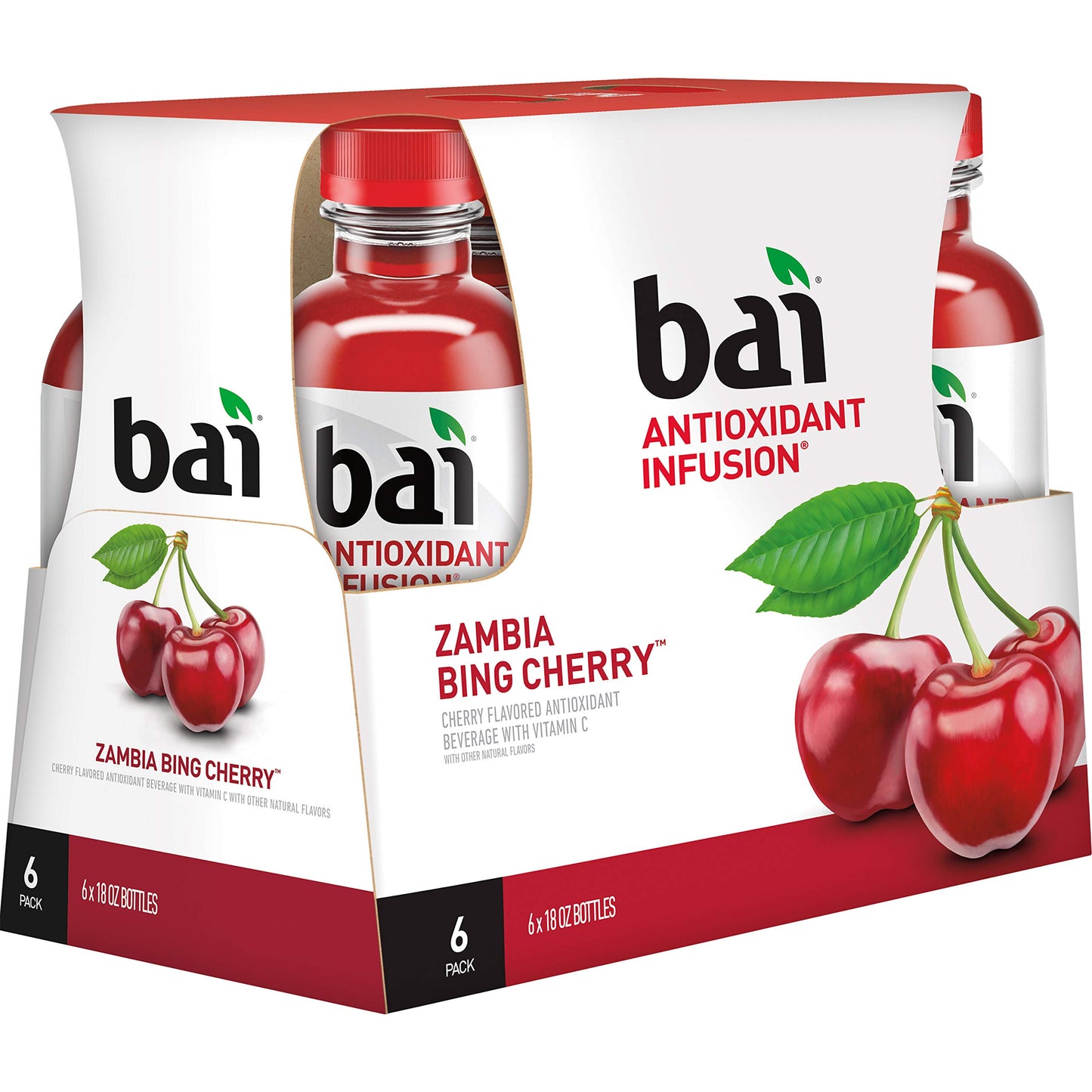 Bai Brasilia Blueberry, Antioxidant Infused Beverage, 18 Fl Oz (Pack of 12)