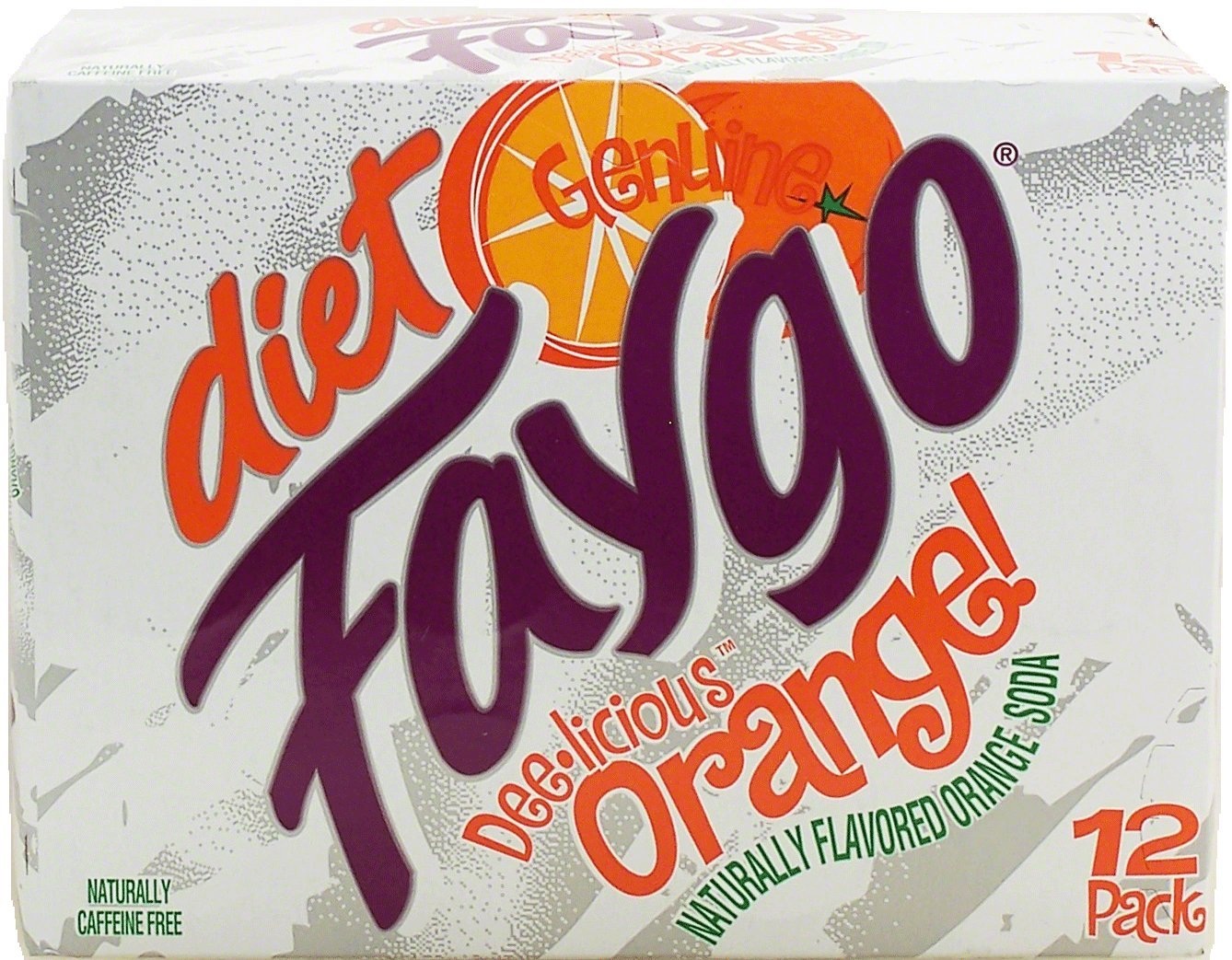 Faygo diet orange soda, 12-pack 12-fl. oz. cans