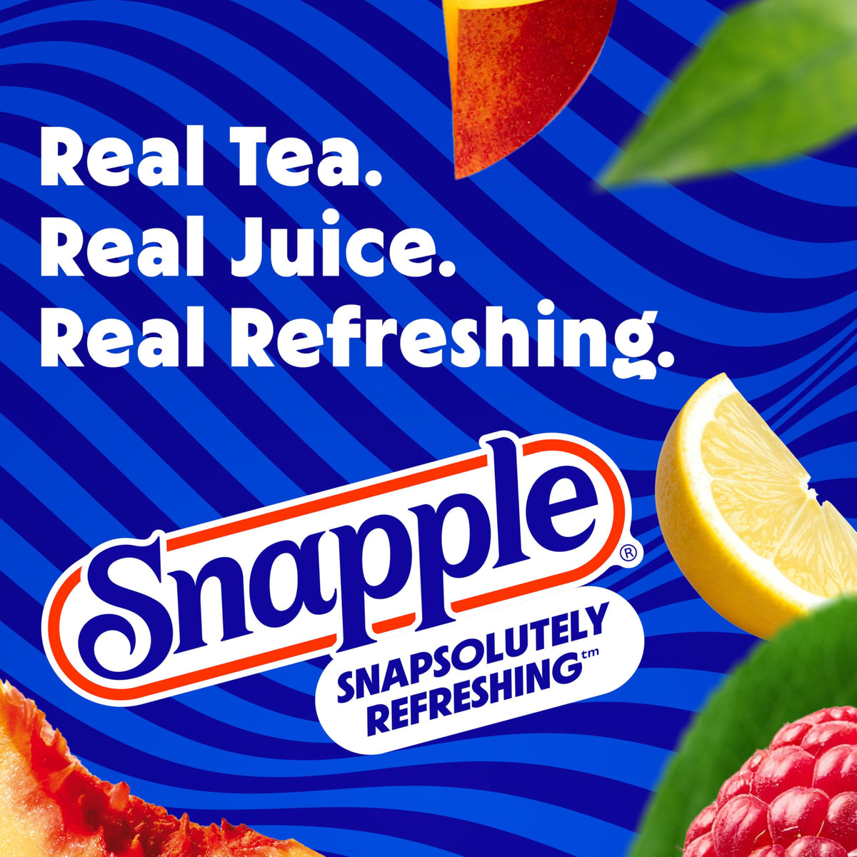 Snapple Apple Juice Drink, 16 Fl Oz Recycled Plastic Bottle, All Natural, No Artificial Flavors Or Sweeteners, Gluten-free, Contains 10% Real Juice 12 Pack