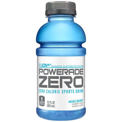 POWERADE Zero Mixed Berry, 12 fl oz, 12 Pack