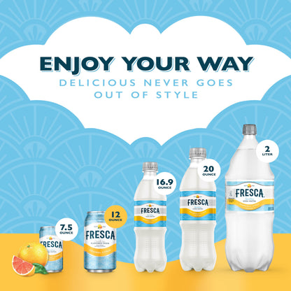 Fresca Original Citrus, 12 fl oz, 12 Pack