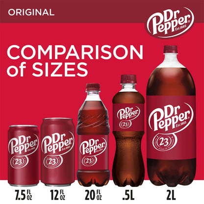DR PEPPER - MINI CANS, 7.5 OZ, 10 PK