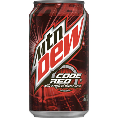 Mountain Dew, Variety Pack (Mountain Dew/Code Red/Voltage), 12 fl oz. cans (24 Pack)