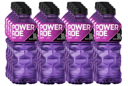 POWERADE Sports Drink Grape, 20 Ounce, Can (Pack of 24)
