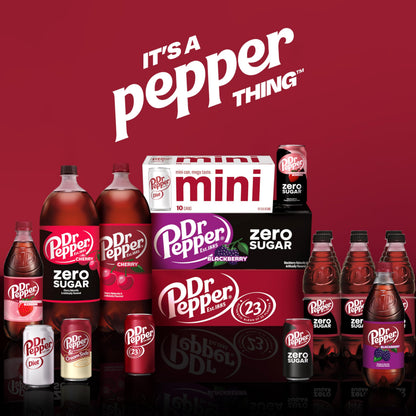 DR PEPPER - MINI CANS, 7.5 OZ, 10 PK