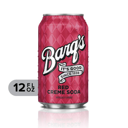 Barq's Red Creme Soda Fridge Pack Cans, 12 Fl Oz (Pack Of 12)