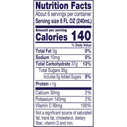 Welch's Grape Juice, 46 oz - Pk of 8