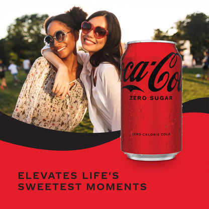 Coke Zero Sugar Diet Soda, 12 Fl Oz (pack of 20)