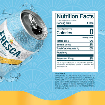 Fresca Original Citrus, 12 fl oz, 12 Pack