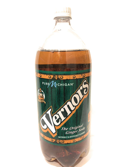 Vernor's Ginger Ale 2-Liter Bottle One bottle