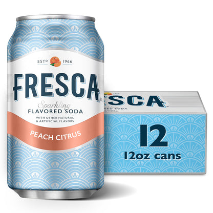 Fresca Original Citrus, 12 fl oz, 12 Pack