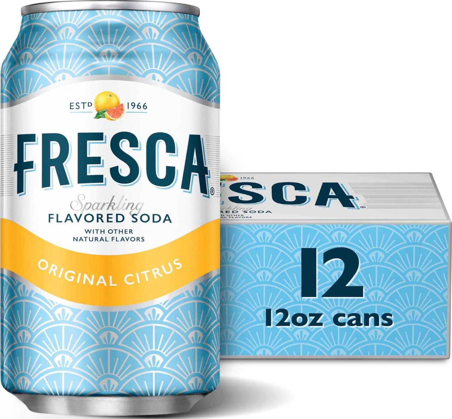 Fresca Original Citrus, 12 fl oz, 12 Pack