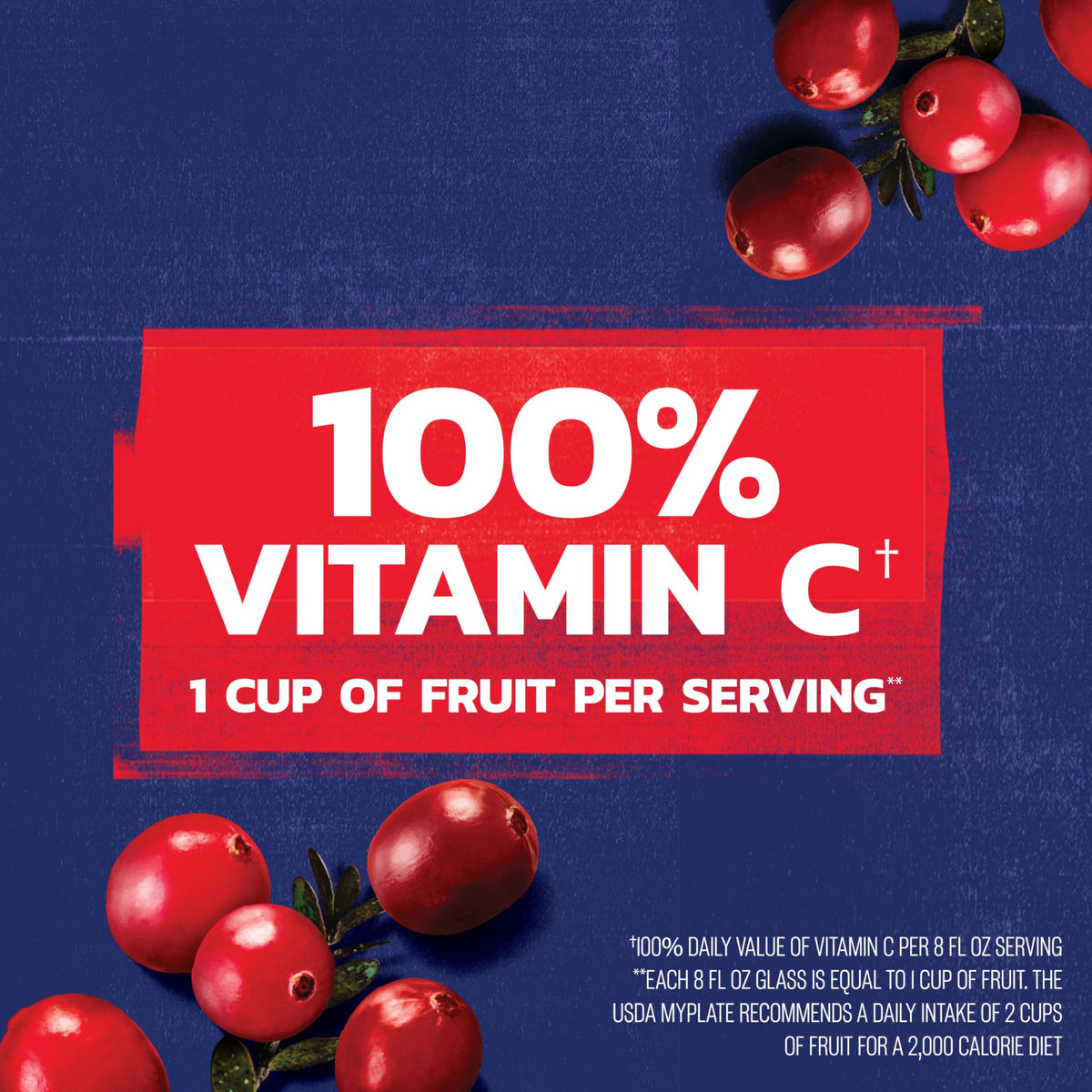 Ocean Spray® 100% Juice Cranberry Grape Juice Blend, 64 Fl Oz Bottle (Pack of 8)
