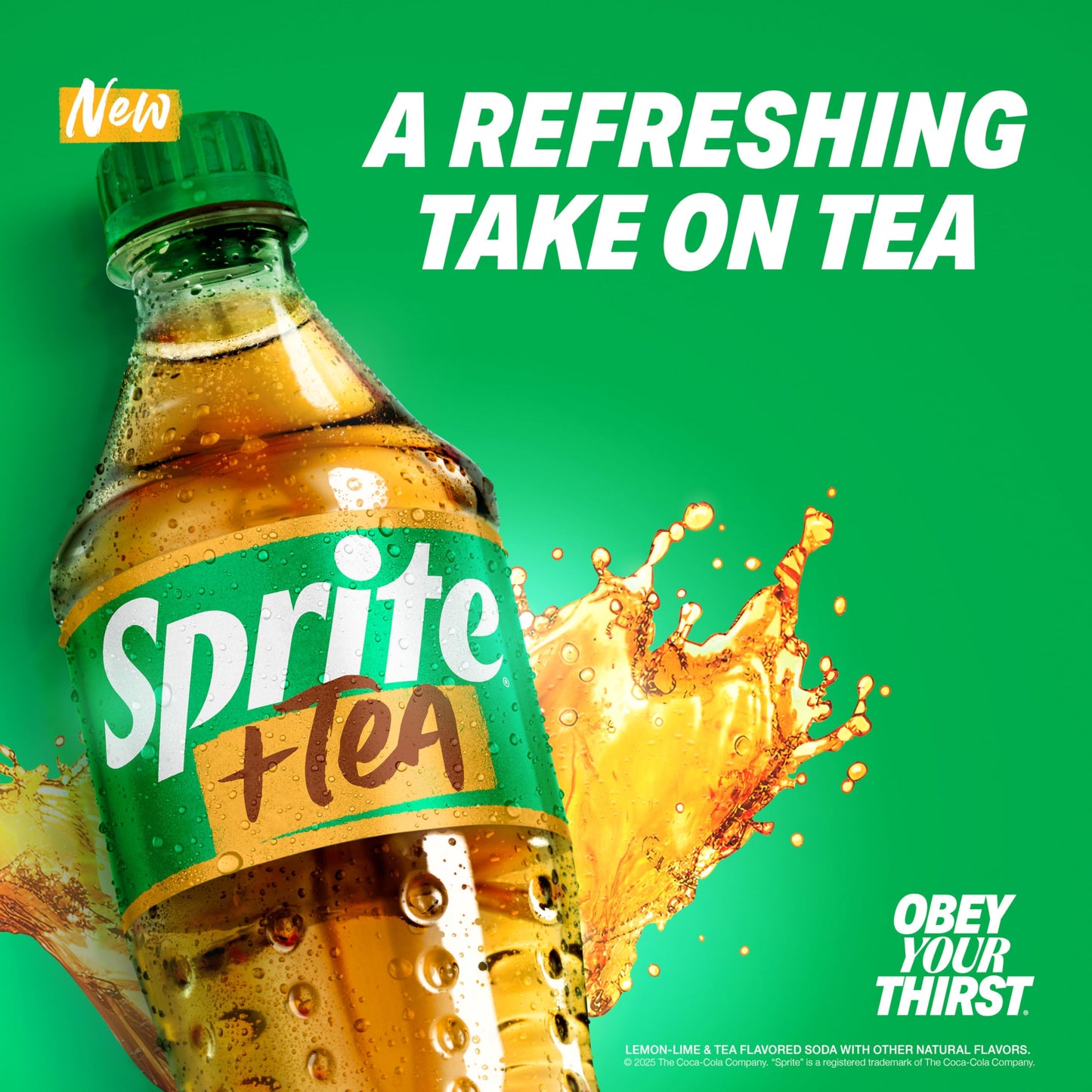 Sprite + Tea, Lemon-Lime and Tea Flavored Soda , 12 fl oz, 12 pack