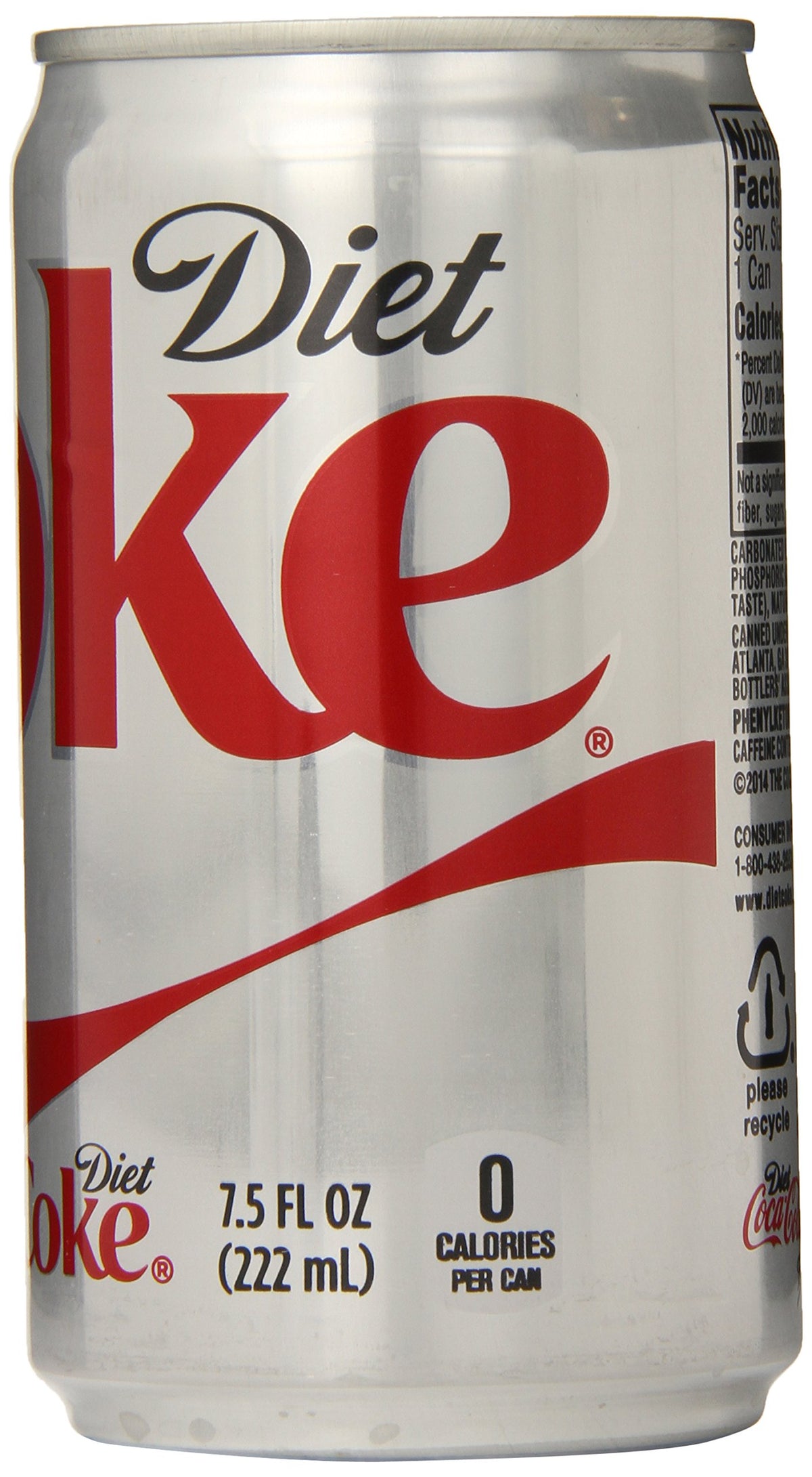 Diet Coke Mini-Cans, 7.5 fl oz (Pack of 24)