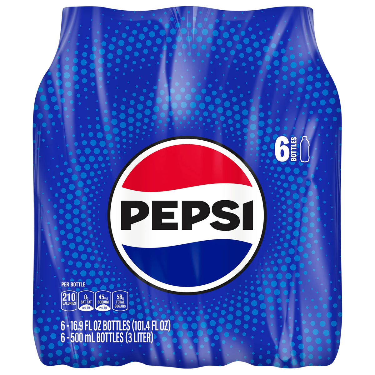 Pepsi, 6 Count, 101.4 Fl Oz