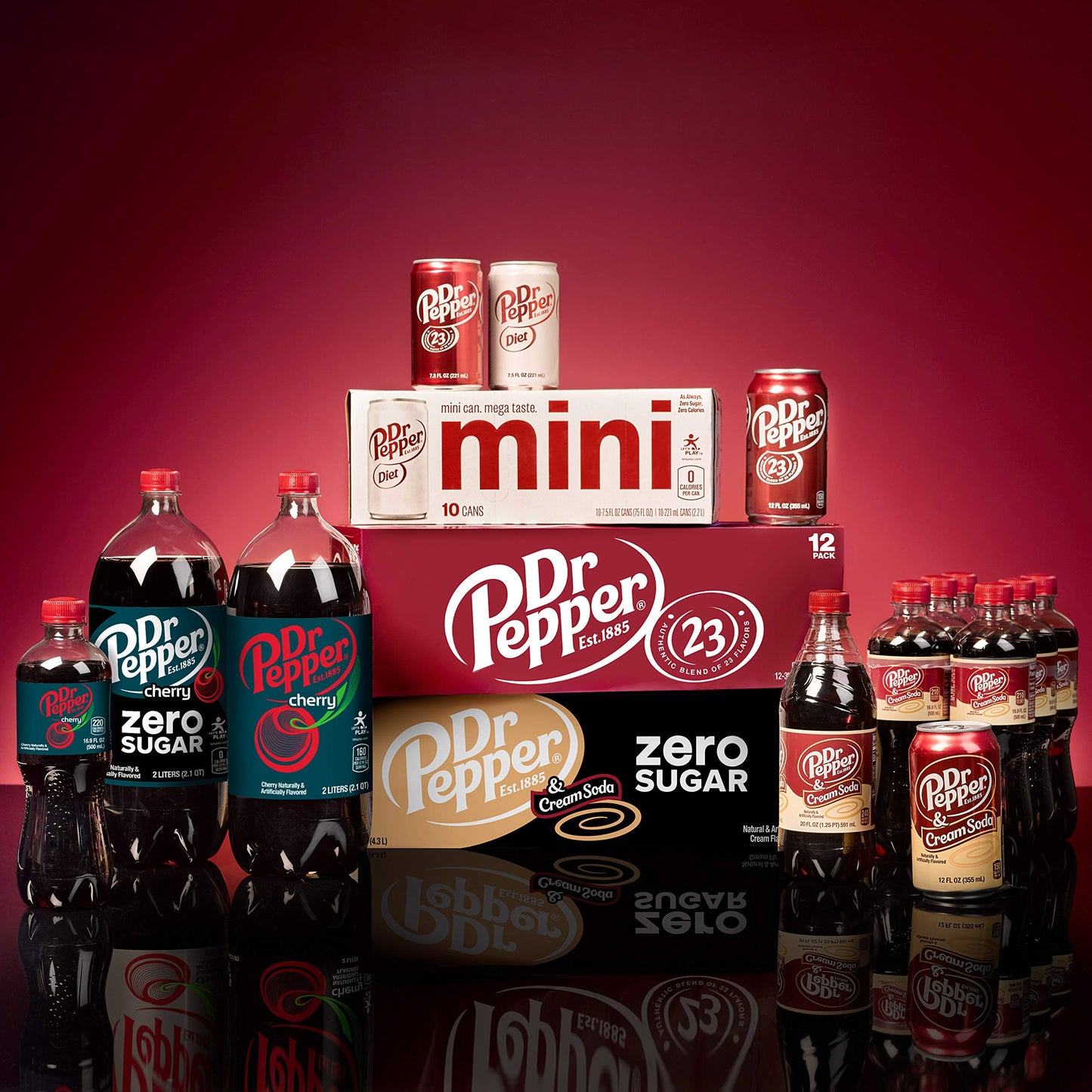 Diet Dr Pepper Soda, 7.5 fl oz cans, 8 pack