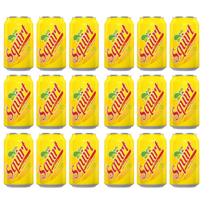 Squirt soda, 12 fl oz, 18 cans