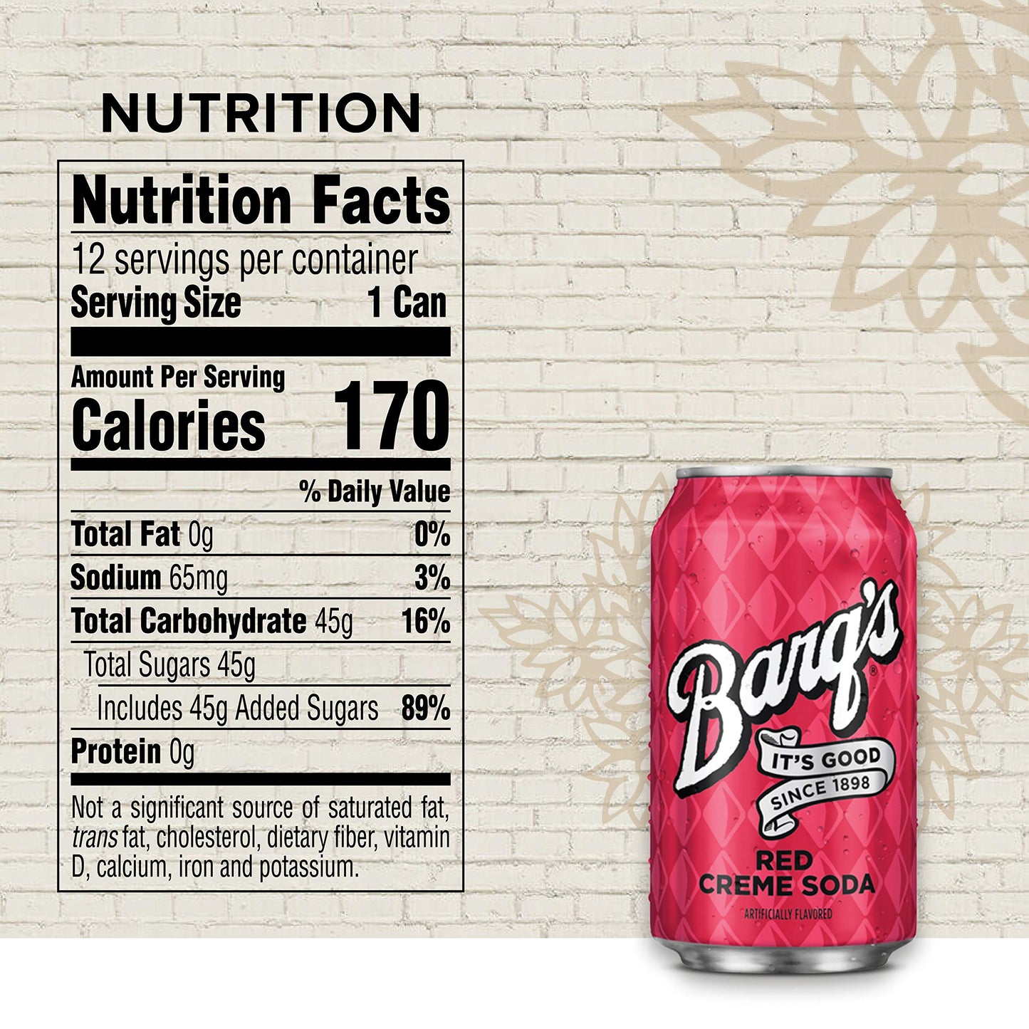 Barq's Red Creme Soda Fridge Pack Cans, 12 Fl Oz (Pack Of 12)