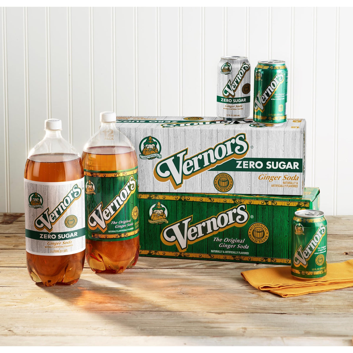 Vernor's Ginger Ale, 12-Ounce (Pack of 2)