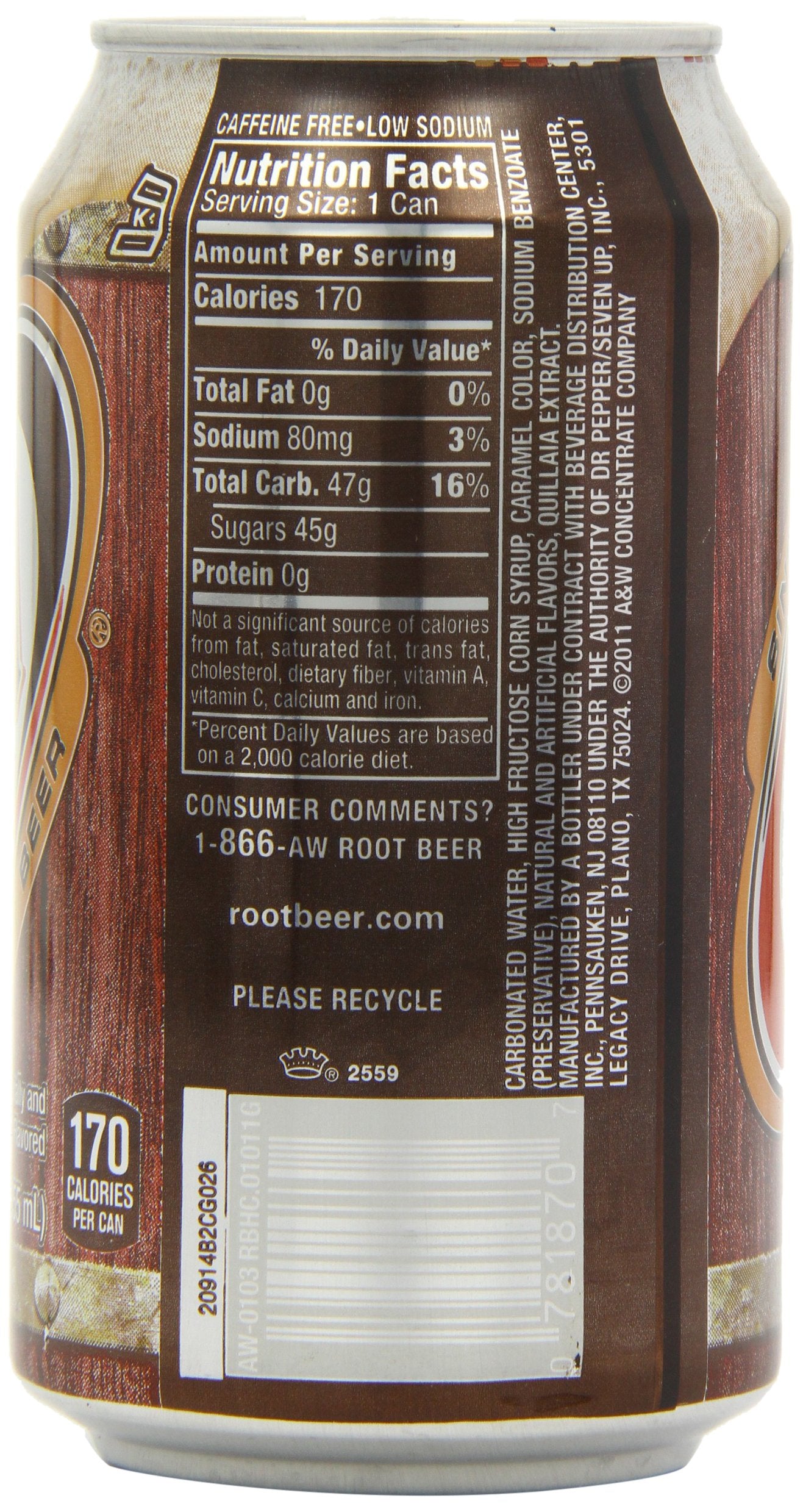 A&W Root Beer, 12 Ounce