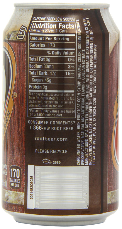 A&W Root Beer, 12 Ounce