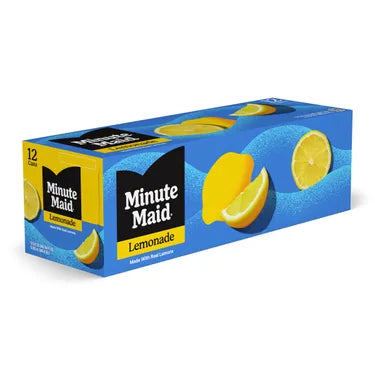 Minute Maid Lemonade 12 Oz Cans