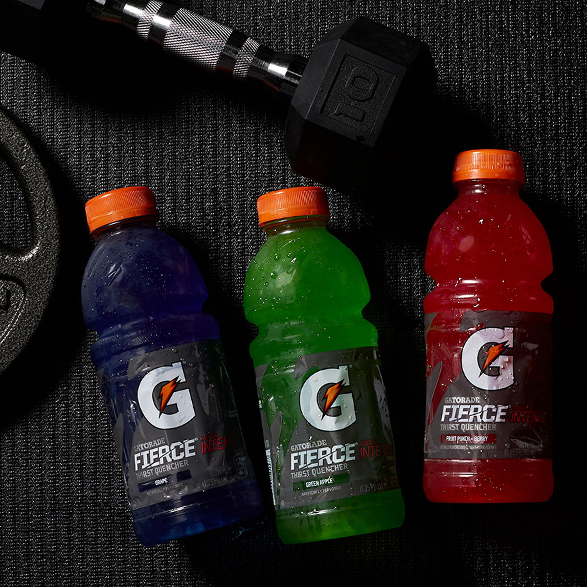 Gatorade Fierce Thirst Quencher, Grape, 12 Ounce Bottles (Pack of 24)