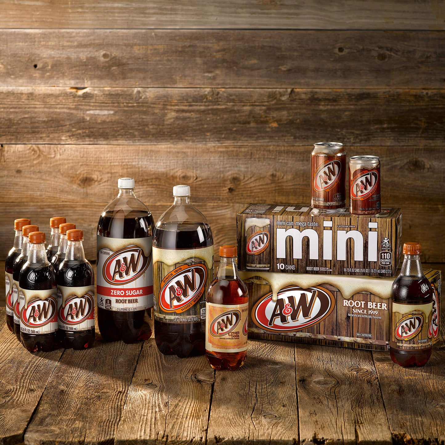 7 UP A&W Rootbeer, 16.91-Ounce (Pack of 6)